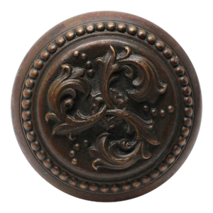 Antique English Renaissance Russell & Erwin Harrington Door Knob