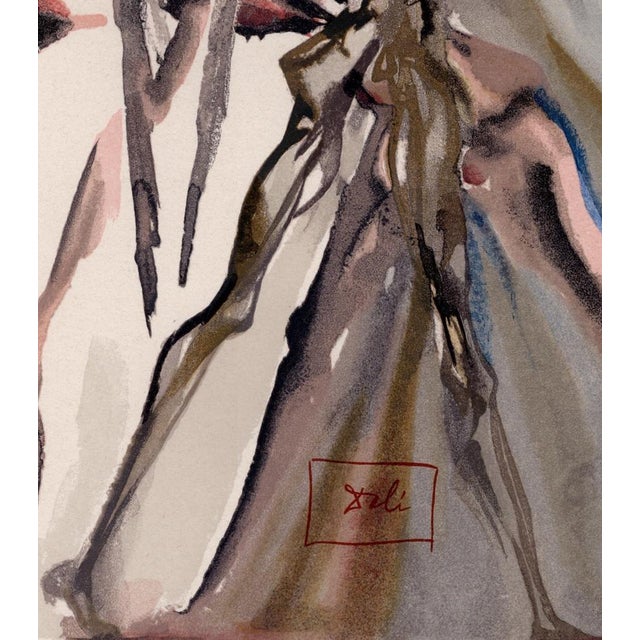 1960s Salvador Dali, The Powers of the Soul, 1964, Paper For Sale - Image 5 of 9