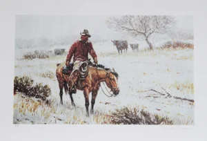 Duane Bryers, Winter Coats, Lithograph