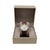 Metal Vintage Rolex Oyster Perpetual 34mm 1002 Silver Dial Stainless Steel Watch For Sale - Image 7 of 8
