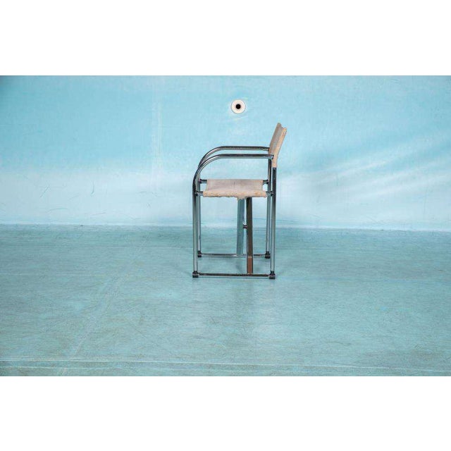 Vintage Director Chair in Chrome, 1970s For Sale - Image 17 of 18