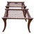 Vintage Solid Walnut Klismos Ottomans- Pair For Sale