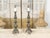 Mid 20th Century Pair of Asian Mid-Century Bronze Table Lamps with Openwork Decor and LuciteBases For Sale - Image 5 of 9