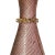 Mid 20th Century Vintage Murano Barovier Toso Amethyst Gold Flecks Italian Art Deco Glass Footed Flower Vase For Sale - Image 5 of 9