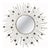 Vintage Round Mirror with Iron Rod, France, 1980s For Sale - Image 16 of 16