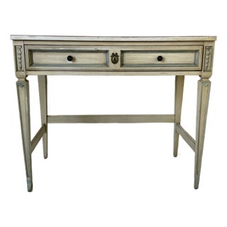 Vintage French Provincial Style Writing Desk For Sale