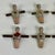 Metal Antique Set of 10 Salvaged Foosball Metal Soccer Players From Portugal, Sports Memorabilia For Sale - Image 7 of 8