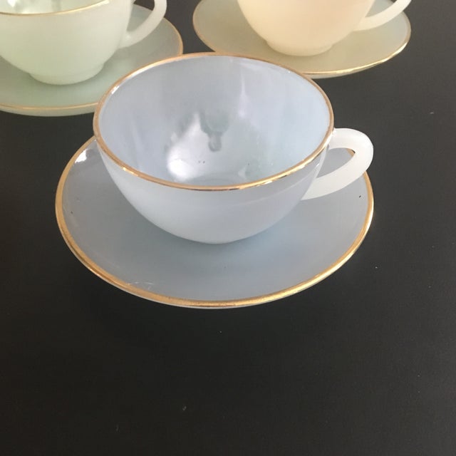 1960s French Tea Cups and Saucers Set of 6 Chairish