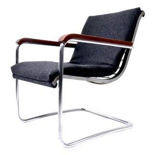 Vintage Swiss Volksmodell Armchair by Werner Max Moser for Embru, 1931 For Sale
