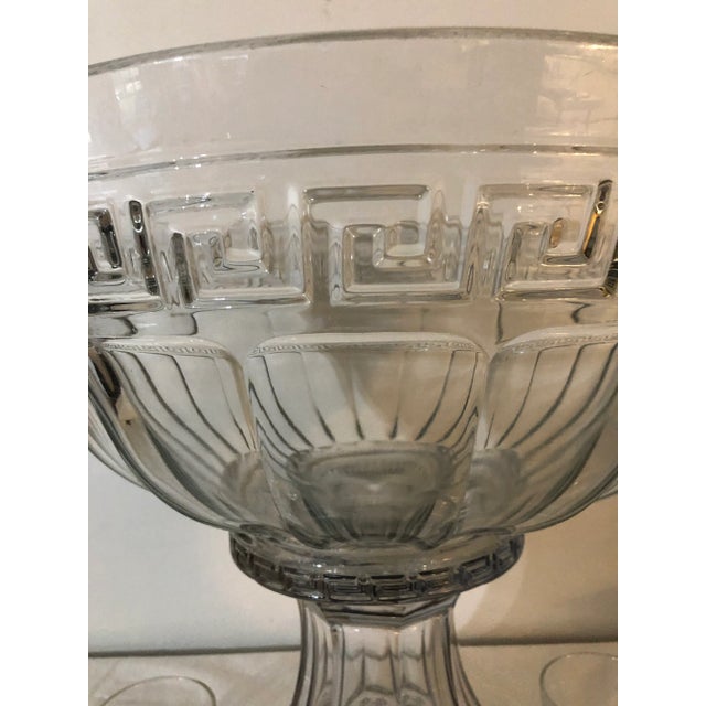 Imagine the possibilities with this set! As a punch bowl it’s perfect, of course. The 13 cups are Fostoria (marked) and...