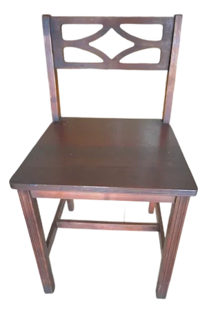 Petite Vanity or Desk Chair by Ferguson Bros. Hoboken, Nj