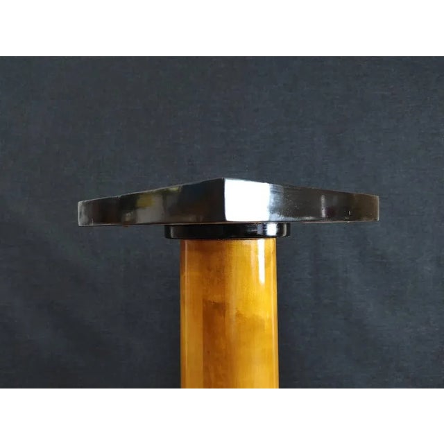 Wood Art Deco Column, 1920s For Sale - Image 7 of 8