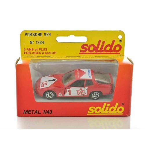Porsche 924 Rally:43 Scale Diecast Model, 1960s For Sale - Image 4 of 5