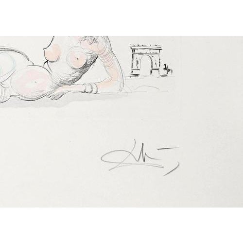 Lithograph on paper. Hand Signed and numbered in pencil. Edition of 250 prints