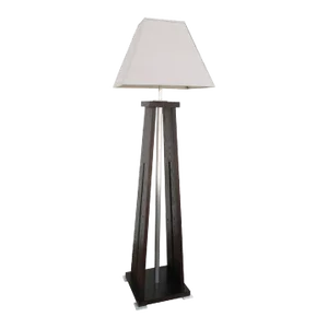 2000s Euclid Mission Style Floor Lamp by Mirak Furniture