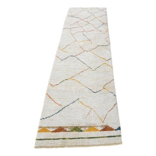 Vintage Hemp Runner Rug For Sale