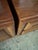 Wood A Pair of Vintage Bassett Sculptural Oak Nightstands With Architectural Drawer Fronts For Sale - Image 7 of 11