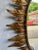 Spanish Oval Gilt Metal Sunburst Mirror With Alternating Leaves For Sale - Image 9 of 13