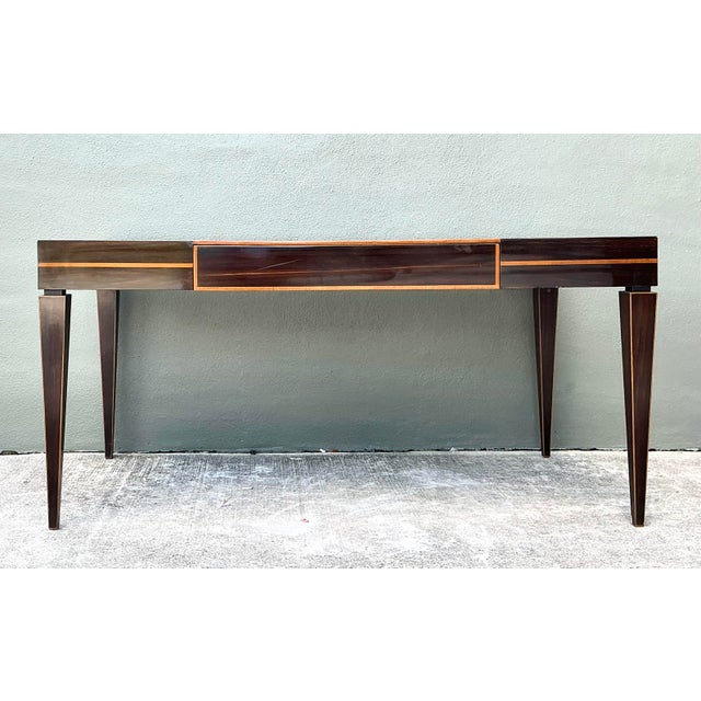 Alfonso Marina Vintage Alfonso Marina “Allier” Writing Table For Sale - Image 4 of 12
