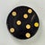 Black 19th Century French Polkadot Demitasse Cups & Saucers Set of 3 - 6 pcs For Sale - Image 8 of 10