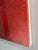Monumental Red Abstract Painting, Acrylic on Canvas, Signed, 1969 For Sale - Image 4 of 10