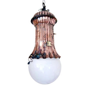 Late 19th Century Adams Bagnall Street Pendant With Egg Shade
