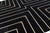 2020s Modern Geometric Kilim Wool Rug With Architectural Line Art & Crimson Accents For Sale - Image 5 of 12
