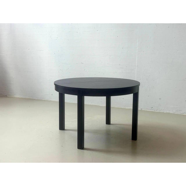 Bjursta Extendable Dining Table in Black-Brown from Ikea For Sale - Image 15 of 16