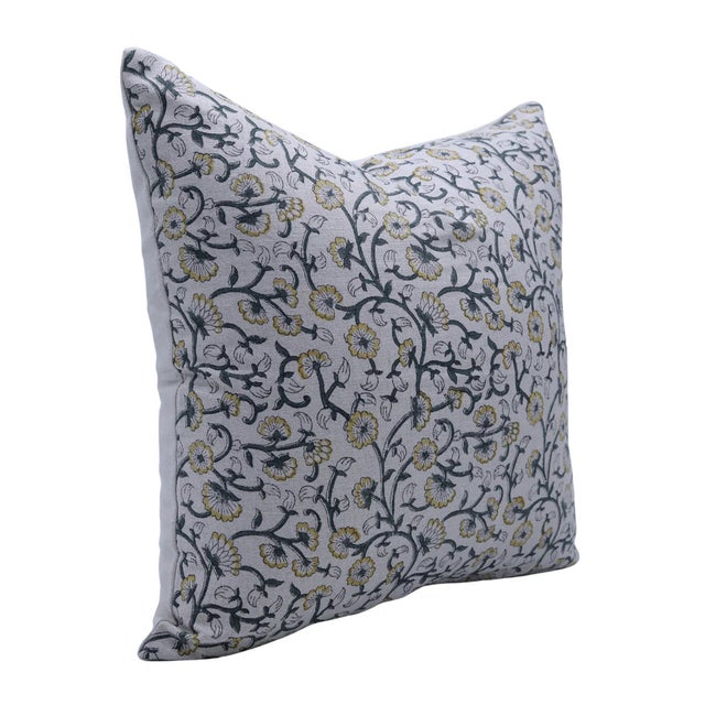 Elevate your space with the timeless charm of the Himachal Block Print Cushion Cover. Crafted from premium Pure linen,...