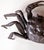 Black Japanese Bronze Crab Okimono Meiji Signed Yasunosuke For Sale - Image 8 of 13