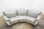 Modern Custom Italian Curved Conversation Sofa For Sale - Image 3 of 16