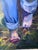 Semi Nude Woman in Orchard Hornets Unstretched Canvas Joni Wildman Oil Painting For Sale In Jacksonville, FL - Image 6 of 12