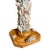 A tall wooden lamp encrusted with natural seashells. This piece will be a wonderful addition to a living room or...