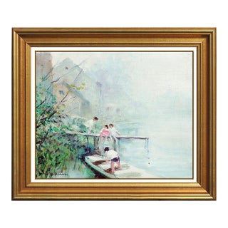 Mid 20th Century Summer Vacation, Jules René Hervé For Sale