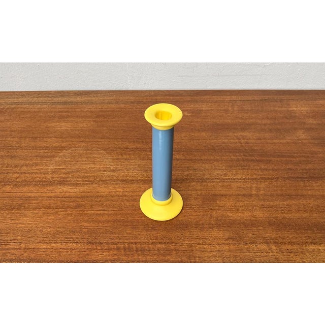 Postmodern Ceramic Candleholder by Gallo Design for Villeroy & Boch, 1980s, in Very Good conditions. Designed 1980 to 1989...