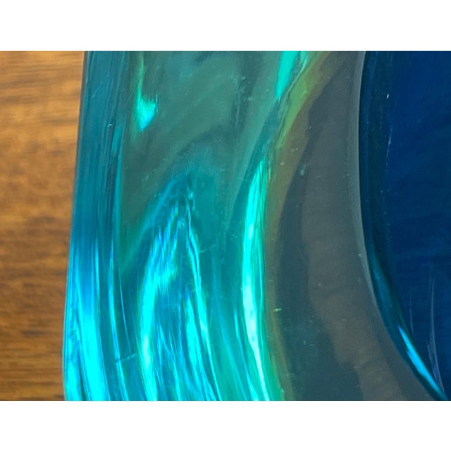 Vintage Sommerso Glass Bowl, 1970s For Sale - Image 13 of 18