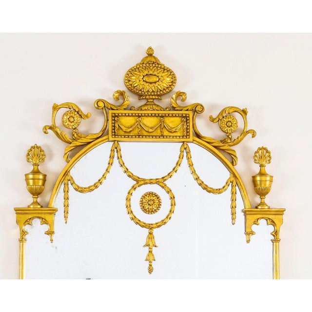 Antique George III Adam Revival Giltwood Mirrors, Set of 2 For Sale - Image 4 of 12