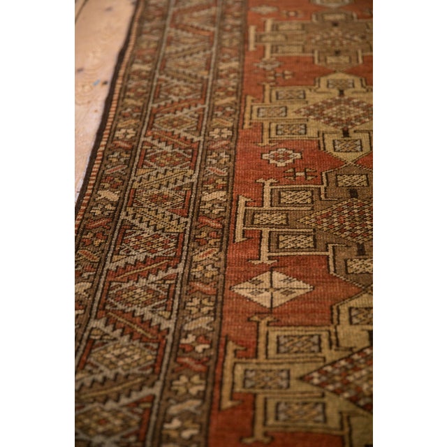 Traditional Vintage Distressed Heriz Rug Runner - 3' x 12'6" For Sale - Image 3 of 11