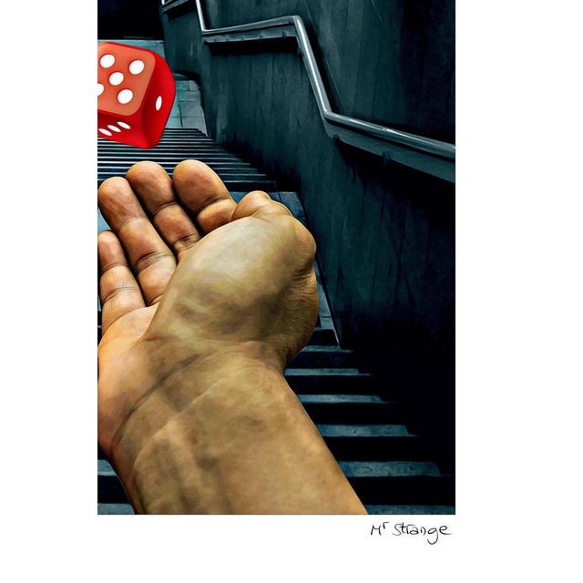 Mr Strange, Descent Into Hell, 2019, Original Pigment Print For Sale - Image 4 of 6