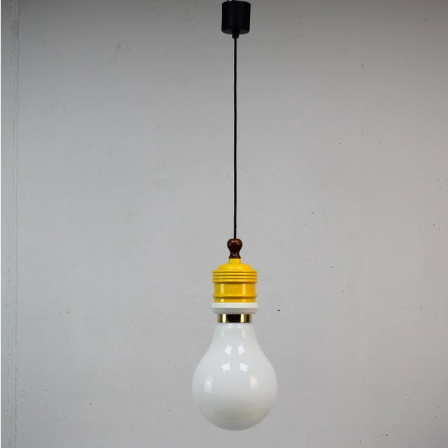 The height of the light bulb is 45 cm I have official proof of authenticity such as vintage catalogs, designer records, or...
