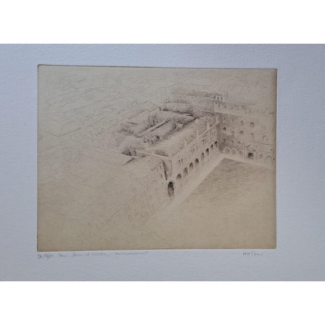 Fred-André Holzer, Untitled, Original Etching For Sale