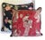 Pair of Custom Made Geisha Floral Down Filled Pillows For Sale - Image 12 of 12