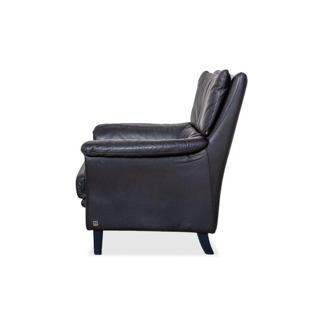 Vintage Leather Chairs from Willi Schillig, Set of 2 For Sale - Image 12 of 14