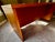 Chestnut Mid Century Modern Teak Executive Office Desk For Sale - Image 8 of 10