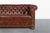 Vintage Brown Leather Chesterfield Sofa For Sale - Image 10 of 13