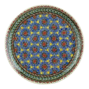 Hand-Painted Turkish Ceramic Wall Plate