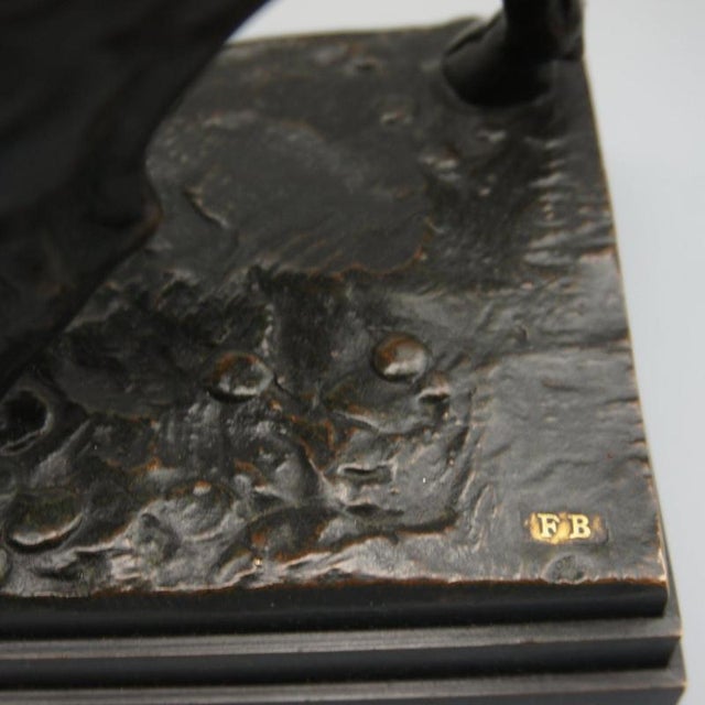 Standing Bull Figurine by Antoine Louis Barye For Sale - Image 12 of 14