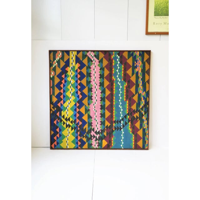 Abstract Artwork Painting, Circa 1960s, Large For Sale - Image 13 of 13