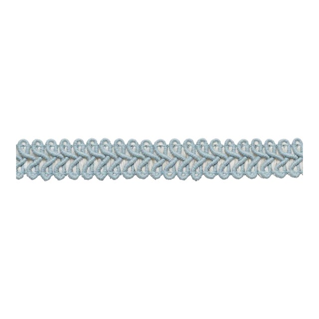 Sample - Schumacher Astor Braid Indoor & Outdoor in Cloud For Sale