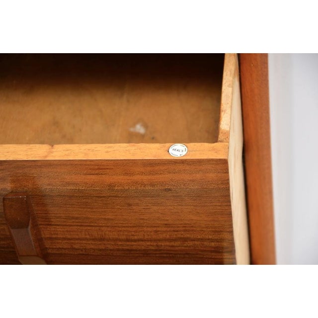 Vintage Walnut Dressing Table from Heals, 1950 For Sale - Image 15 of 16